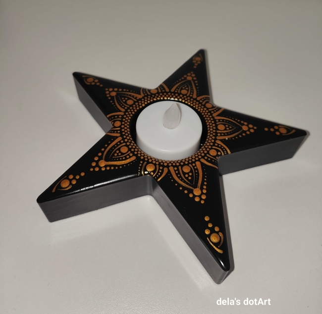 Teelicht Stern #2 