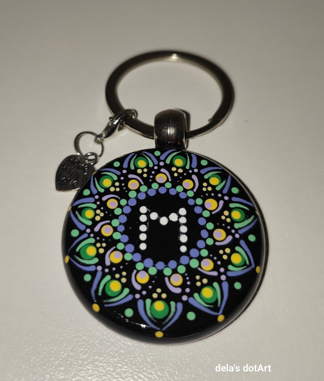 Schlüsselanhänger mit Buchstaben #1