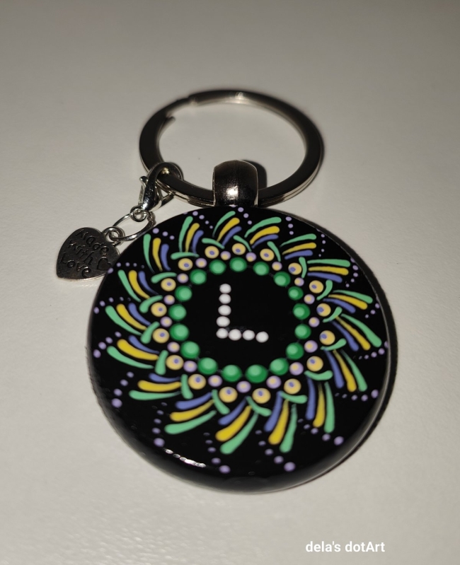 Schlüsselanhänger mit Buchstaben #6