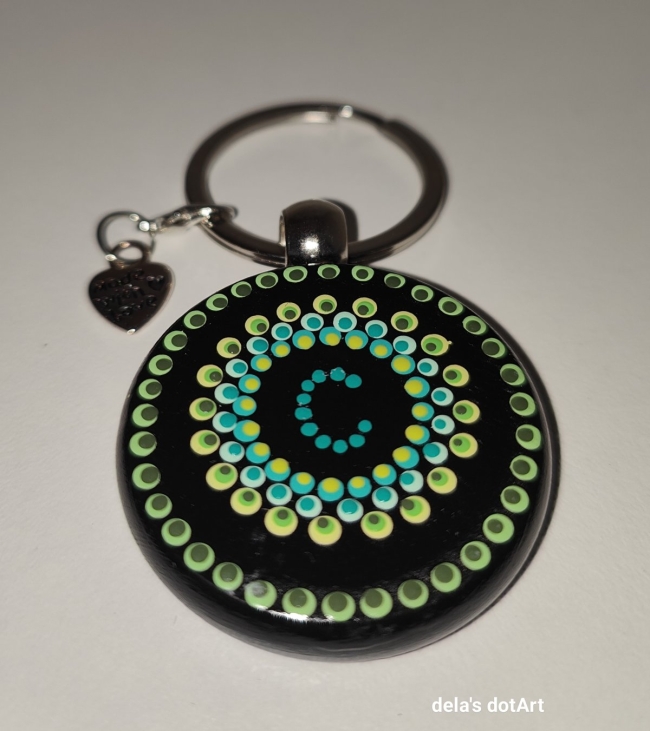 Schlüsselanhänger mit Buchstaben #12