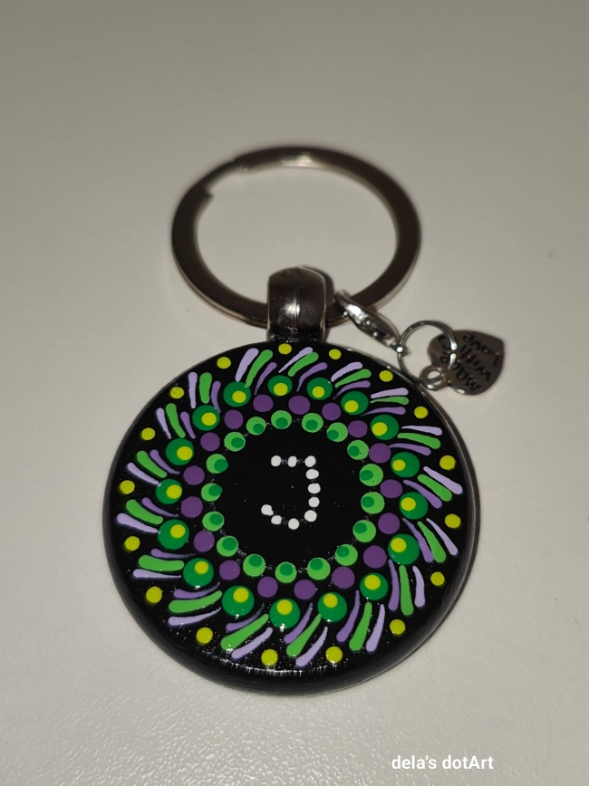 Schlüsselanhänger mit Buchstaben #12