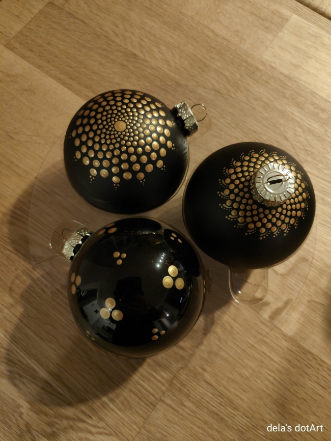 Weihnachtskugeln im 3er Set #1