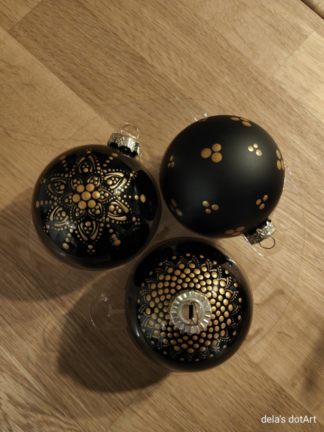 Weihnachtskugeln im 3er Set #2