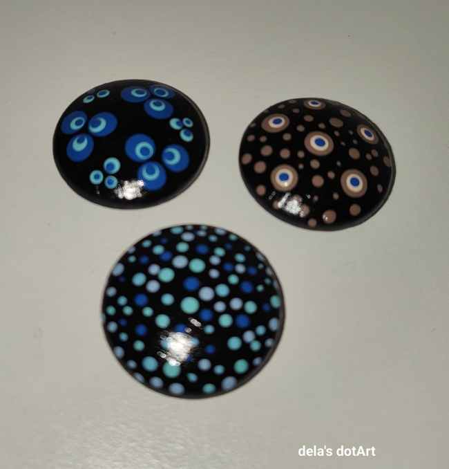 Kleine Holz-Magnete im 3er Set #3