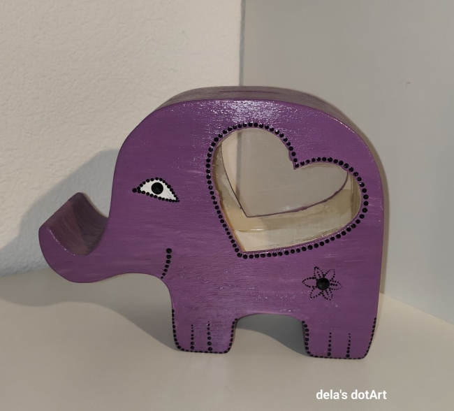 Elefanten- Kässeli aus Holz #2