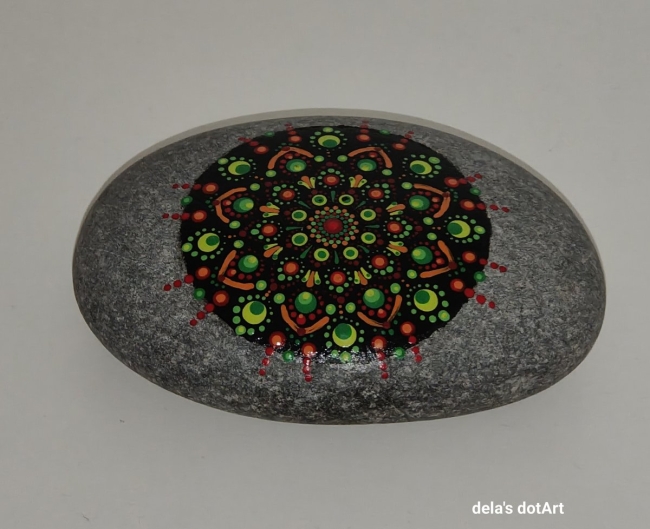 Mandala Naturstein #2