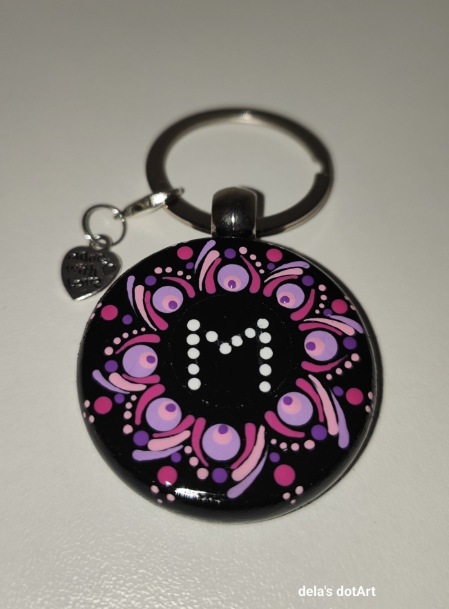 Schlüsselanhänger mit Buchstaben #20