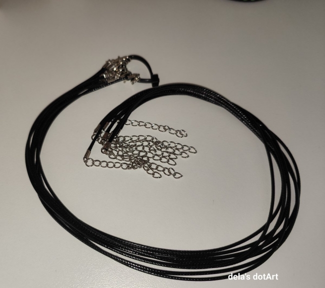 Lederband für die Halskette